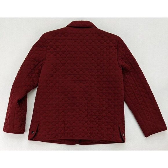 St. John's Bay Women's Quilted Jacket Size Large Red - Picture 14 of 14